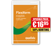 Flexiform van Wellvita zorgt voor versterkte gewrichten