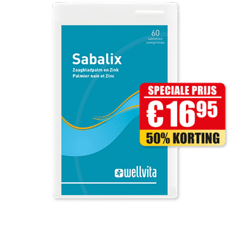 Sabalix van Wellvita met maarliefst 50 procent korting